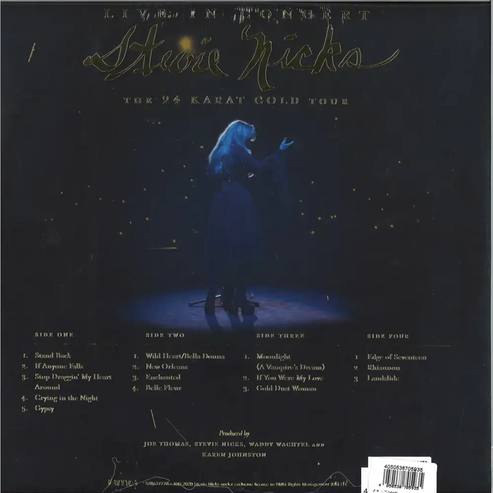 stevie nicks live in concert the karat gold tour pop rock alternative Disco Più