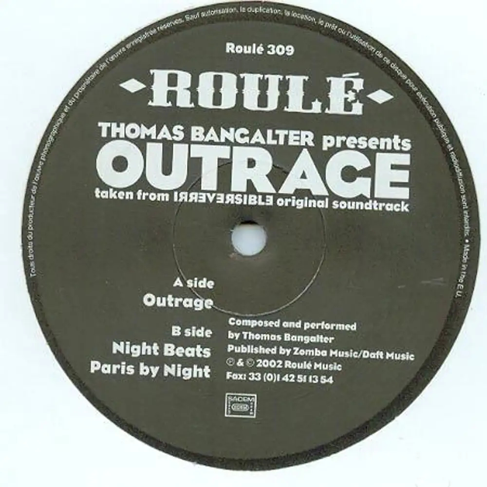 thomas bangalter - outrage tek-house - Disco Più