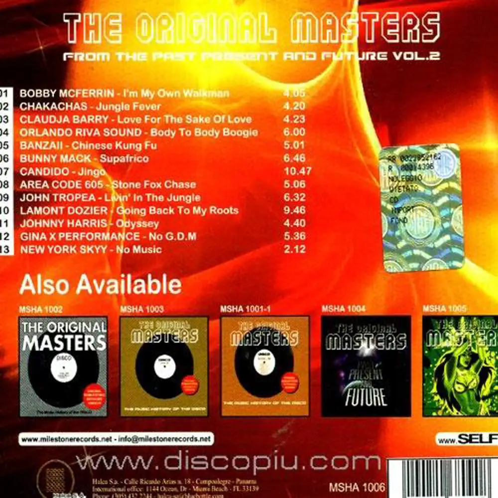 v.a. - the original masters (from the past present and future) vol