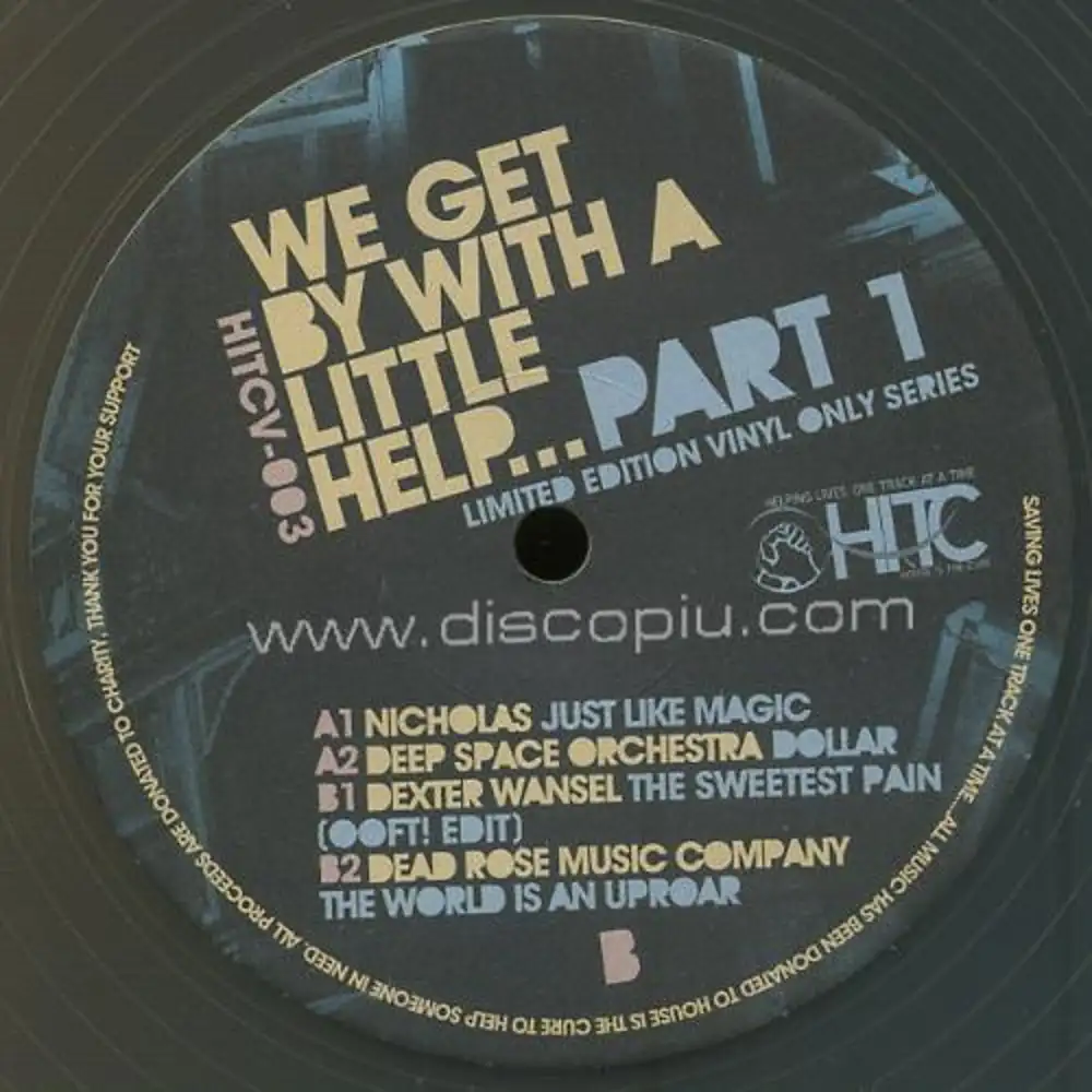 v.a. - we get by with a little help - part.1 <br><small>[HOUSE IS THE CURE]</small>  Vinili - Vendita online Attrezzatura per Deejay Mixer Cuffie Microfoni  Consolle per DJ