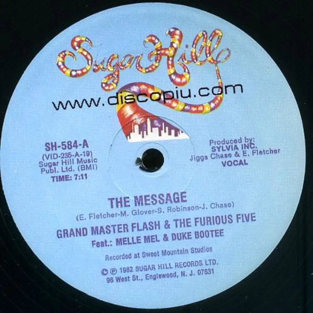 GRANDMASTER FLASH & THE FURIOUS FIVE – The Message [12 Version