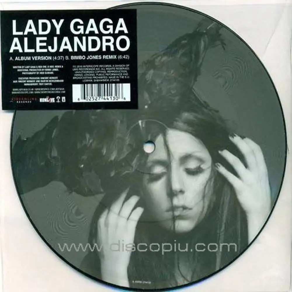lady gaga - alejandro (7 picture) <br><small>[STREAMLINE]</small> Vinili -  Vendita online Attrezzatura per Deejay Mixer Cuffie Microfoni Consolle per  DJ