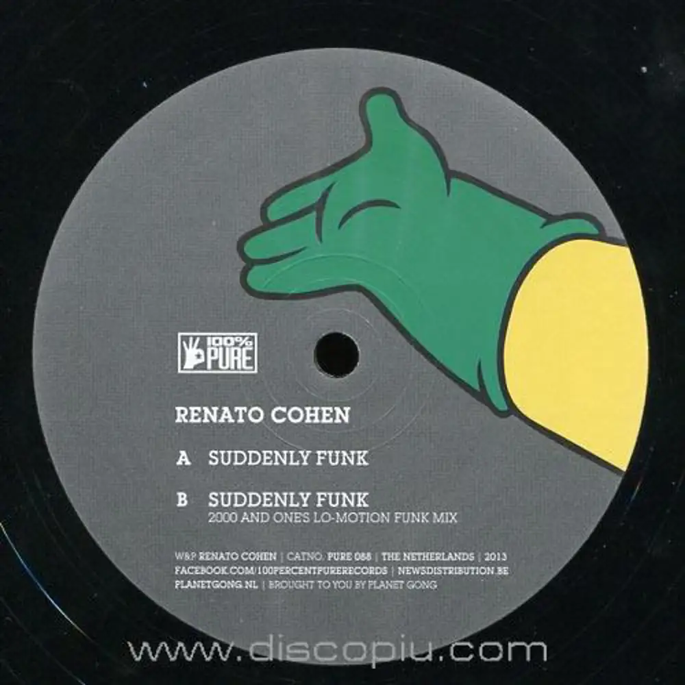 Renato Cohen Suddenly Funk House Tek Disco Piu renato cohen suddenly funk house tek disco piu