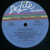 kool-the-gang-get-down-on-it-b-w-summer-madness-brown-vinyl