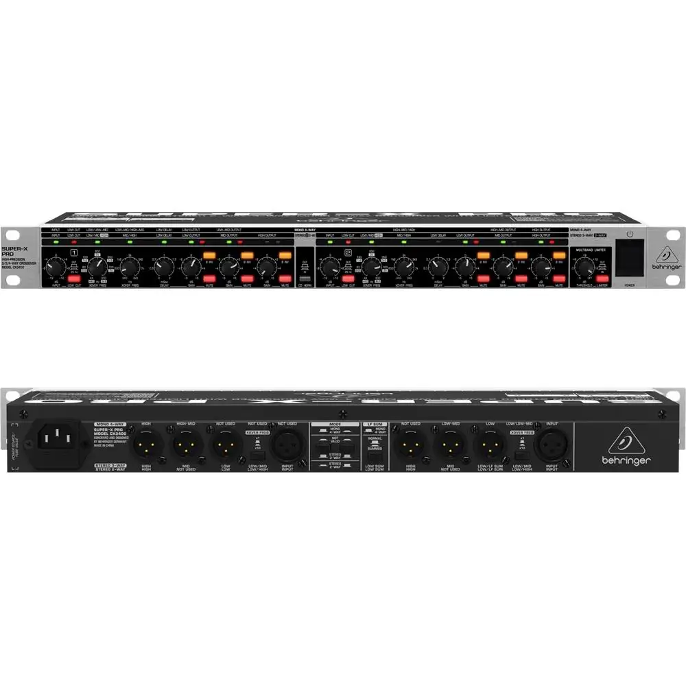 BEHRINGER SUPER-X PRO CX3400 Crossover - Vendita online