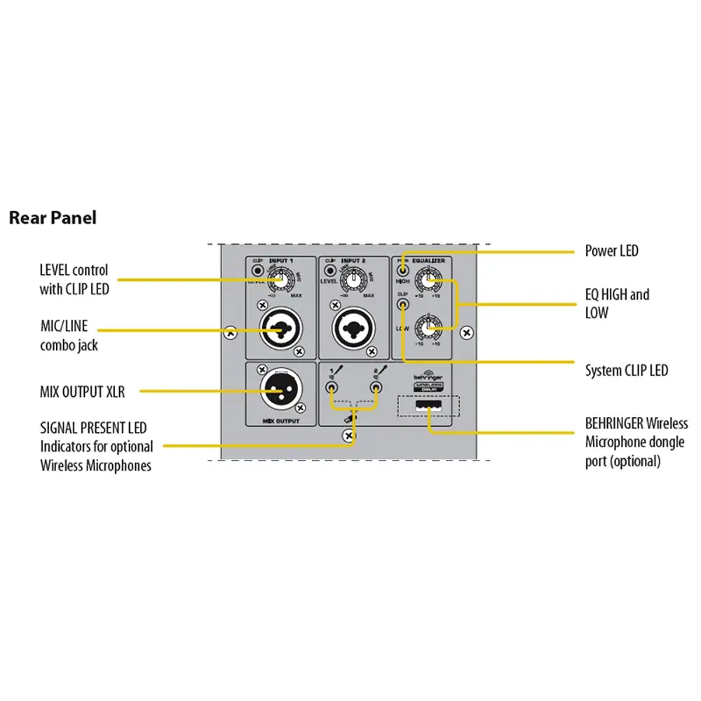 Behringer sales b115d schematic