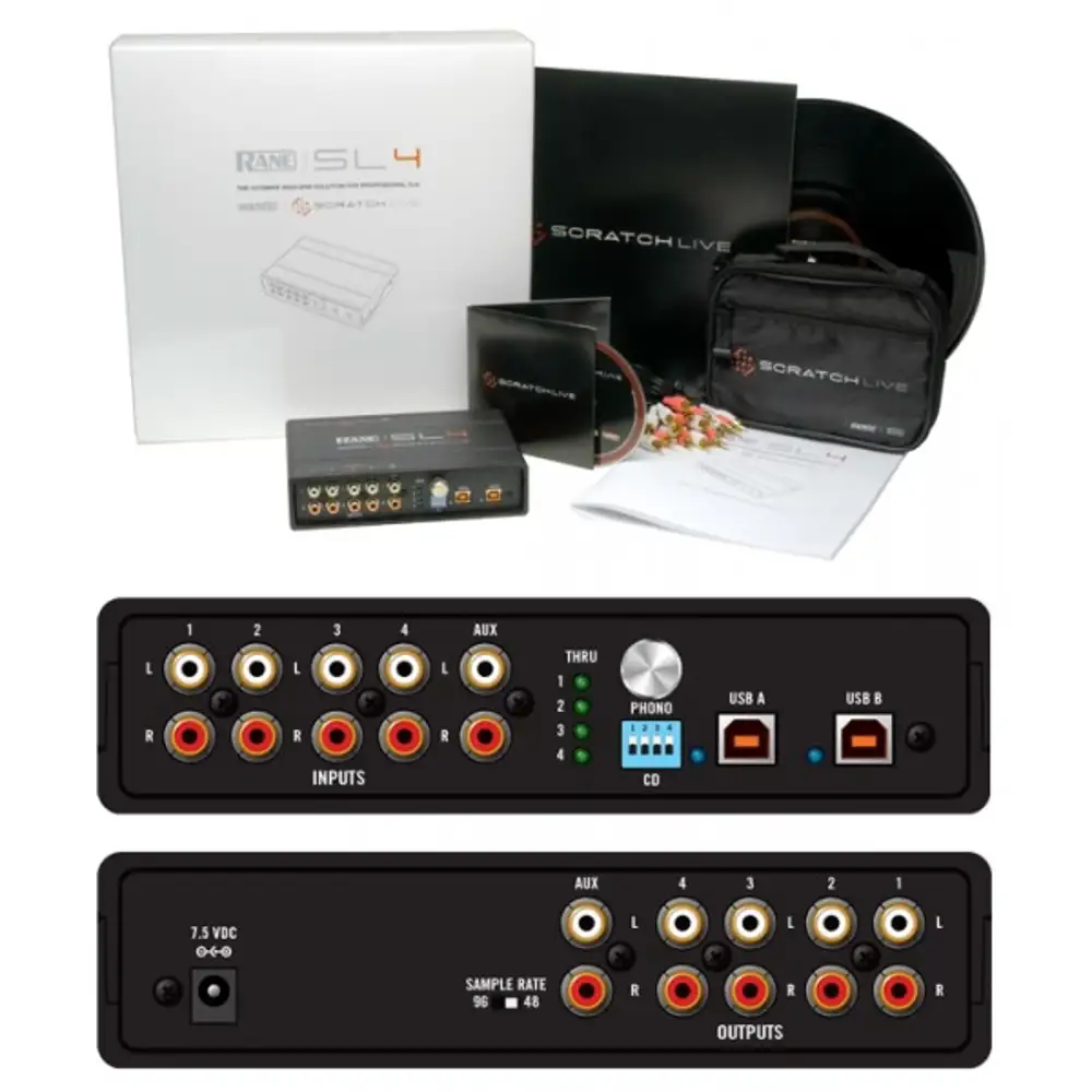 その他 SL 4 FOR SERATO SCRATCH LIVE RANE SL 4 FOR SERATO SCRATCH LIVE Digital DJ Controller Very Good