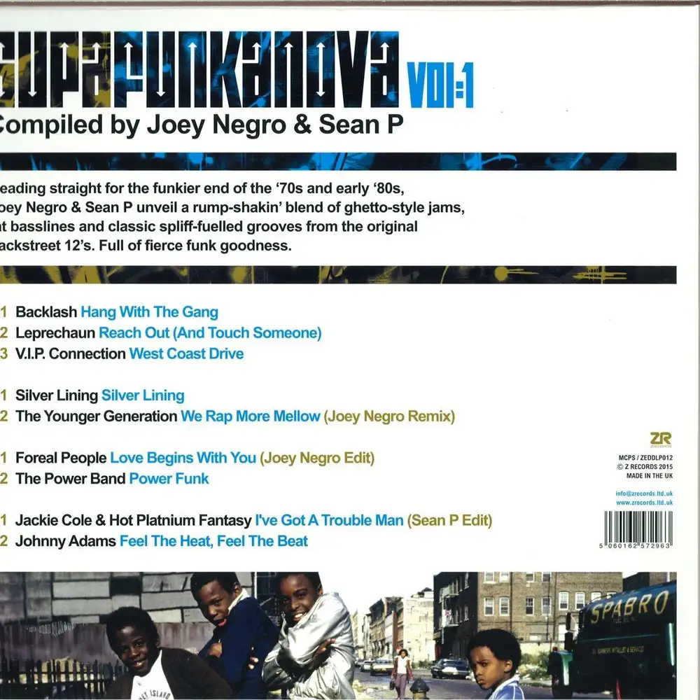 v.a. (compiled by joey negro & sean p) - supafunkanova vol.1 (2lp