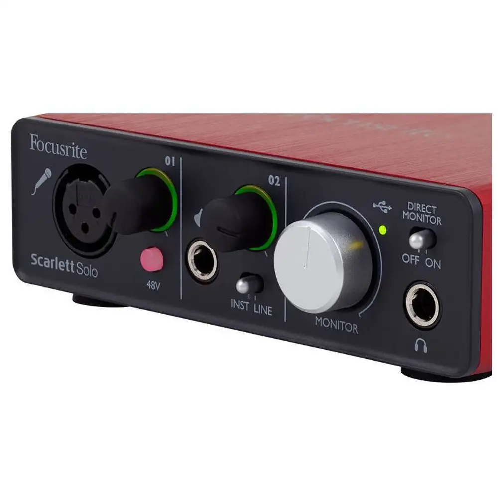 FOCUSRITE SCARLETT SOLO STUDIO PACK Kit studio - Vendita online