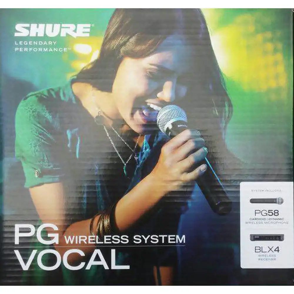 Shure BLX24E/SM58 M17, Fissi Gelato, Microfoni Wireless