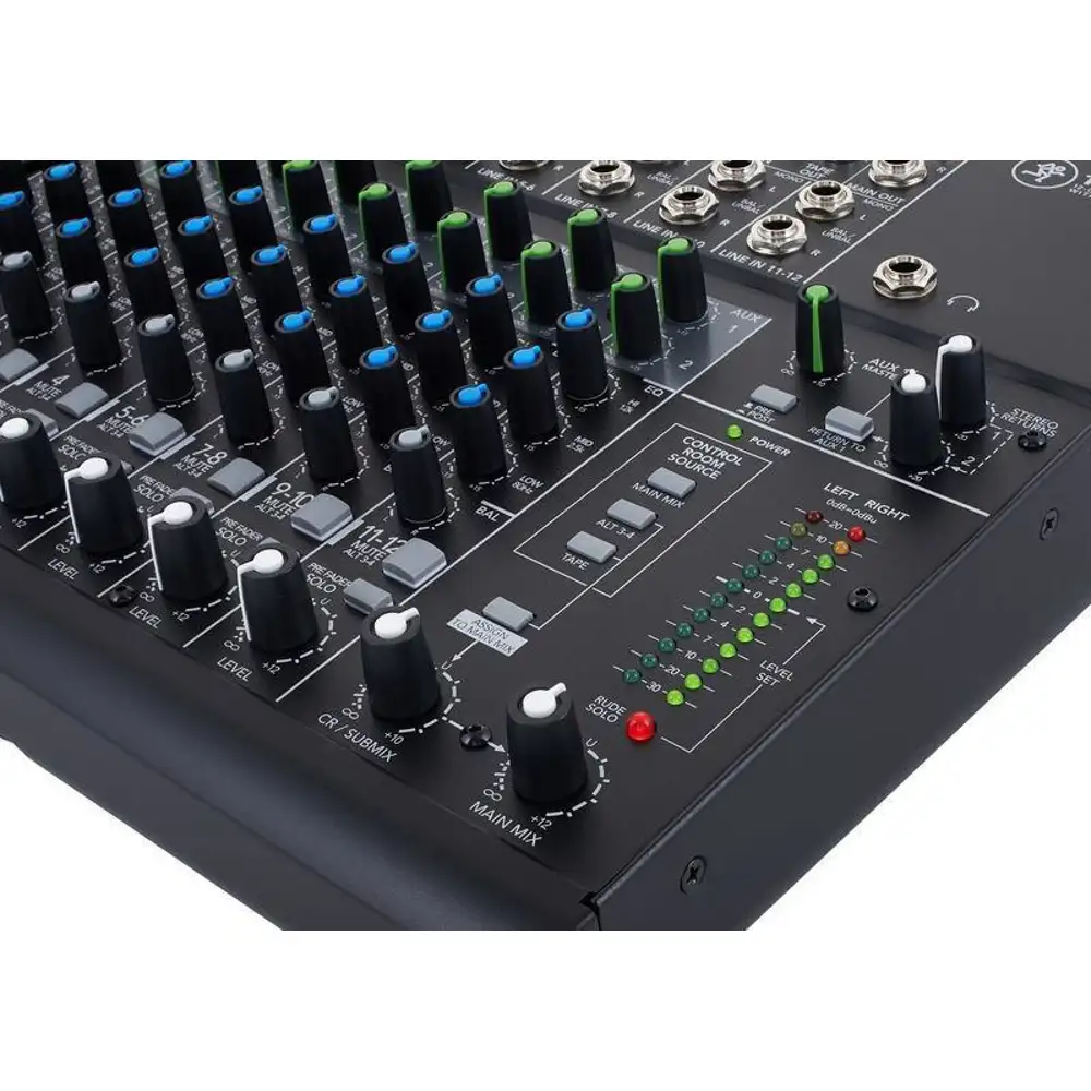 MACKIE 1202-VLZ 12channel mixer ジャンク品 MACKIE 1202VLZ4 MIXER 12-Channel, 4x mono mic/line, 4x stereo in