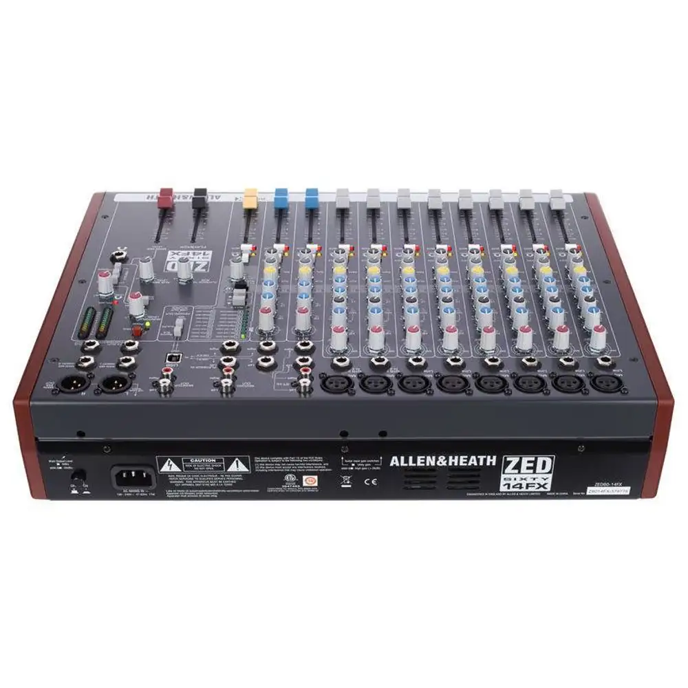 ALLEN&HEATH ZED-16FX（エフェクト搭載）-AUX1、2不良 ねじ切れ
