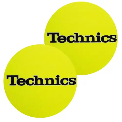 technics-slipmats-yellow