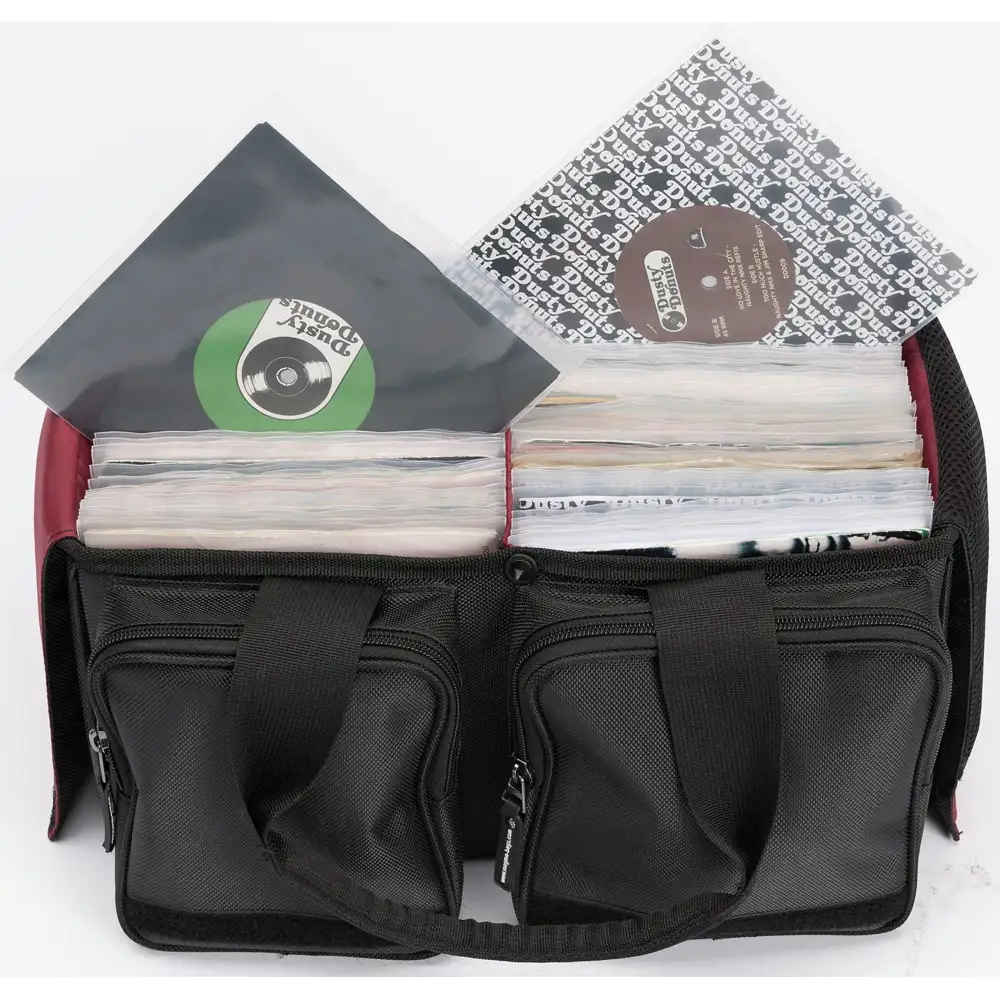 Protezione E Trasporto Dischi 7 Pollici Borsa Dischi Magma 45 Sandwich - Per 150 Vinili 7 Nero Borsa Per Dischi Vinile 7 Pollici
