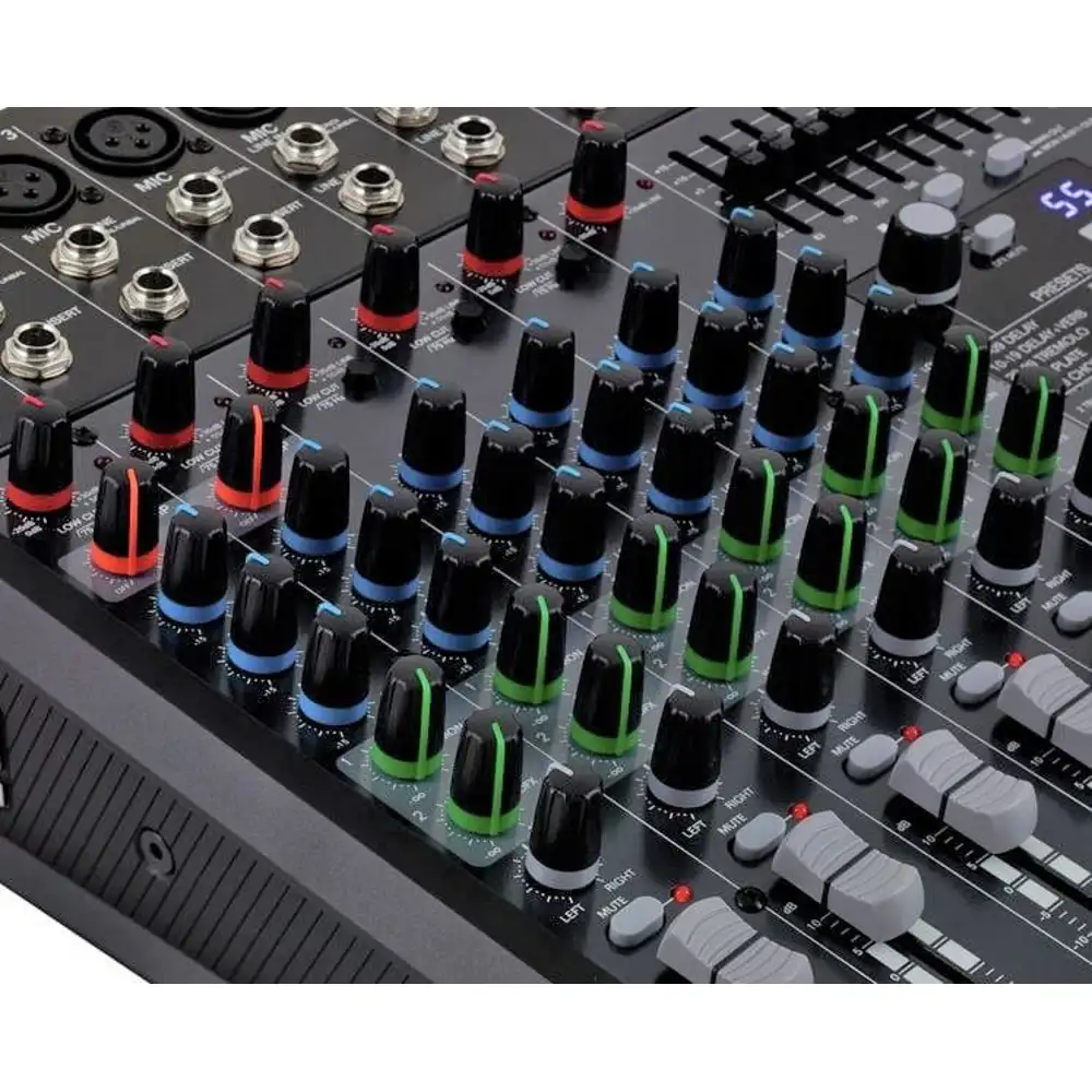 LIVE 802 Mixer con effetti - Vendita online Attrezzatura per Deejay Mixer  Cuffie Microfoni Consolle per DJ