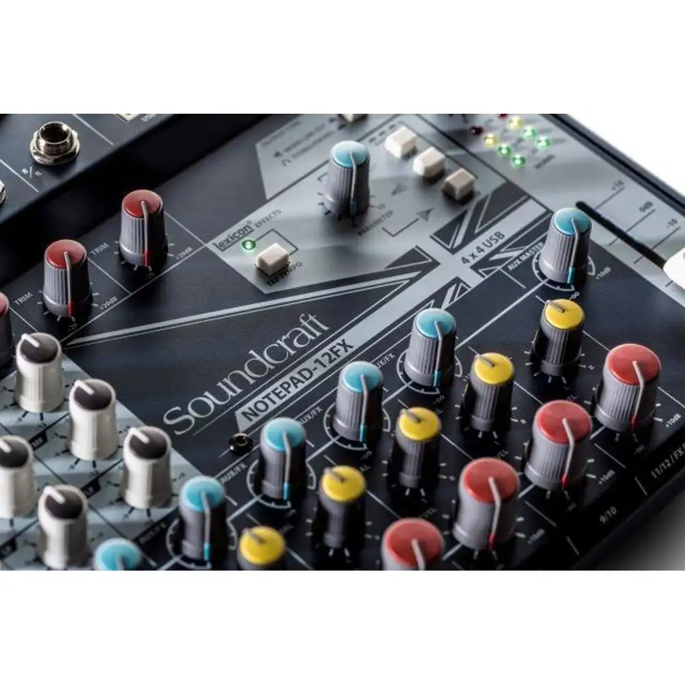 SOUNDCRAFT NOTEPAD 12FX Usb interface mixers - Vendita online