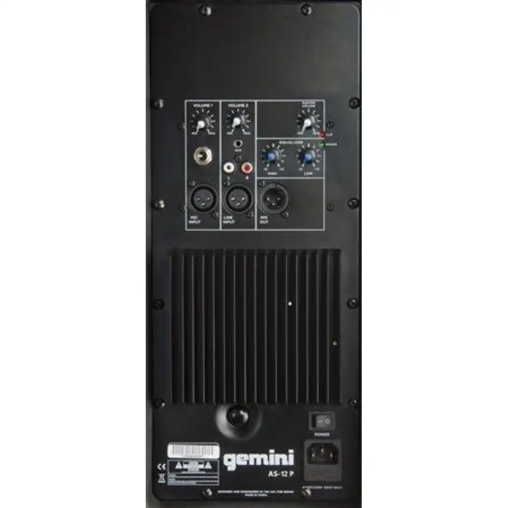 GEMINI AS 12 P (coppia) Full range attive 12 pollici - Vendita