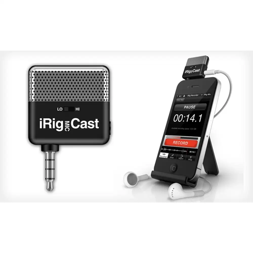 IRIG MIC Microfoni per smartphone e tablet - Vendita online Attrezzatura per  Deejay Mixer Cuffie Microfoni Consolle per DJ