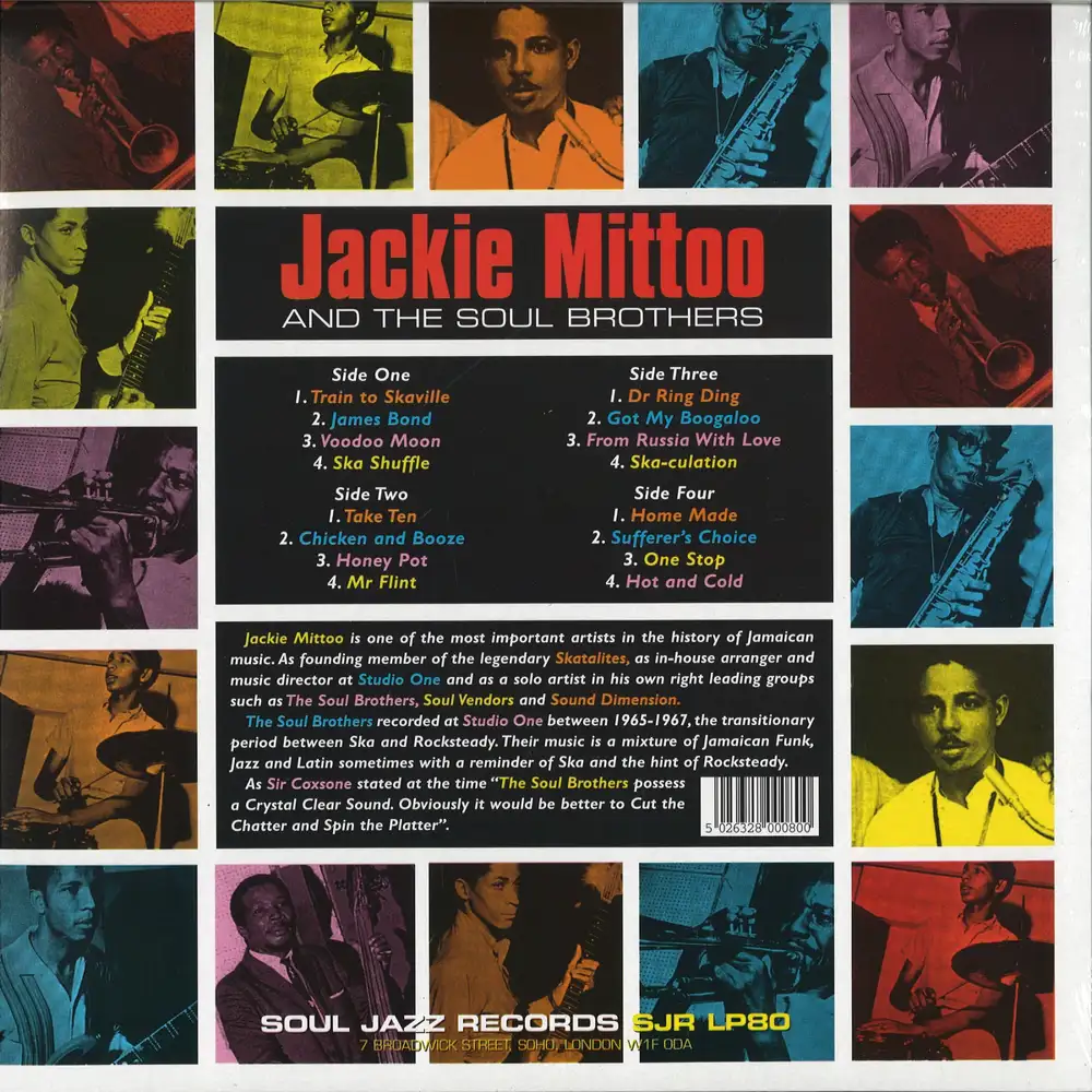 洋楽 JACKIE MITTOO / LAST TRAIN TO SKAVILLE MITTOO,JACKIE & THE SOUL BROTHERS - Last Train to Skaville