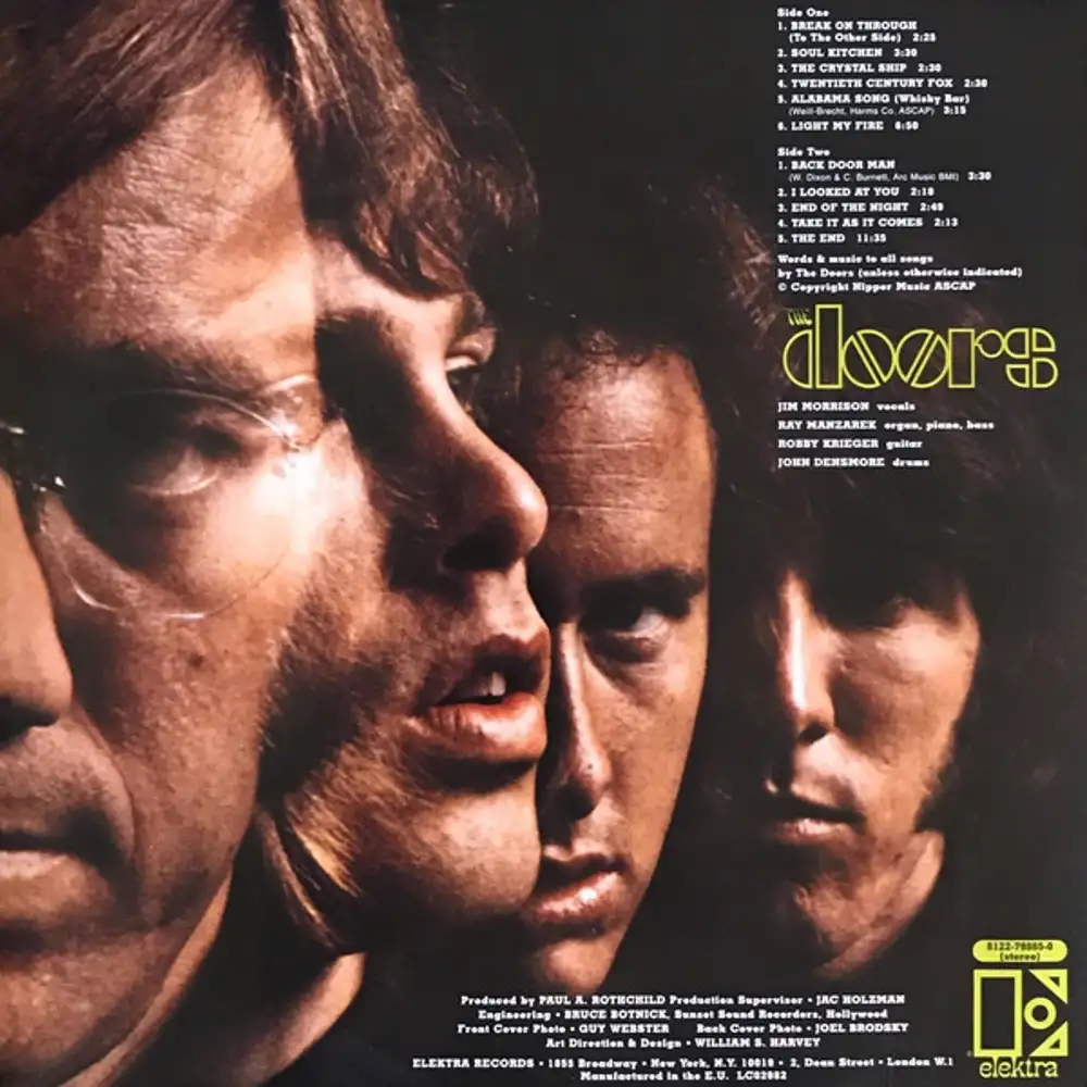 The Doors The Doors Stereo Mixes 180gr Psychedelic Rock