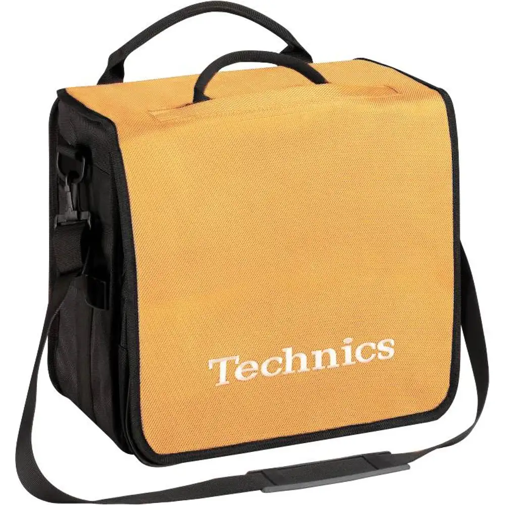 Borsa Technics Per Vinili &ndash; Trasporta 45 Dischi 12&Prime; &ndash; Nero/argento &ndash; Nuova