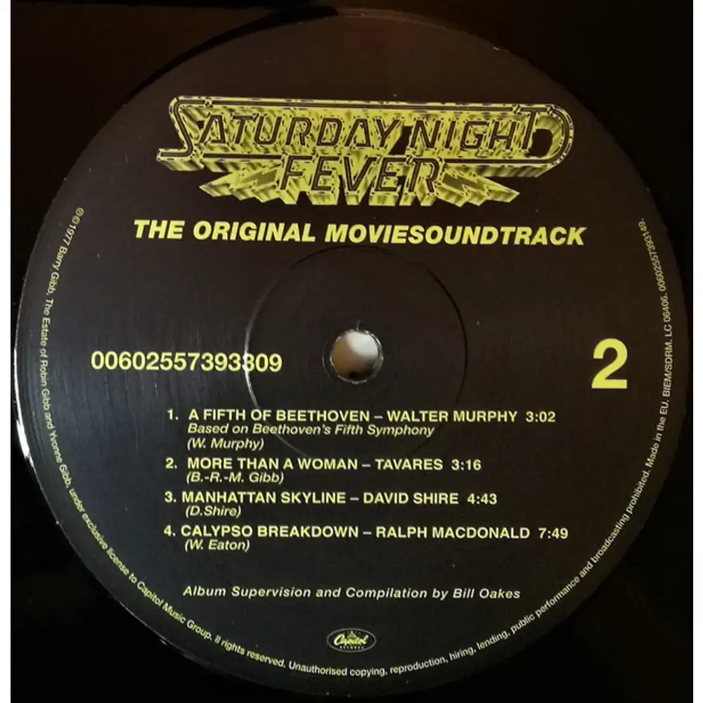 various artists - saturday night fever (the original movie sound track)  (180 gr.) <br><small>[CAPITOL / UNIVERSAL (DOUBLE)]</small> Vinili -  Vendita online Attrezzatura per Deejay Mixer Cuffie Microfoni Consolle per  DJ