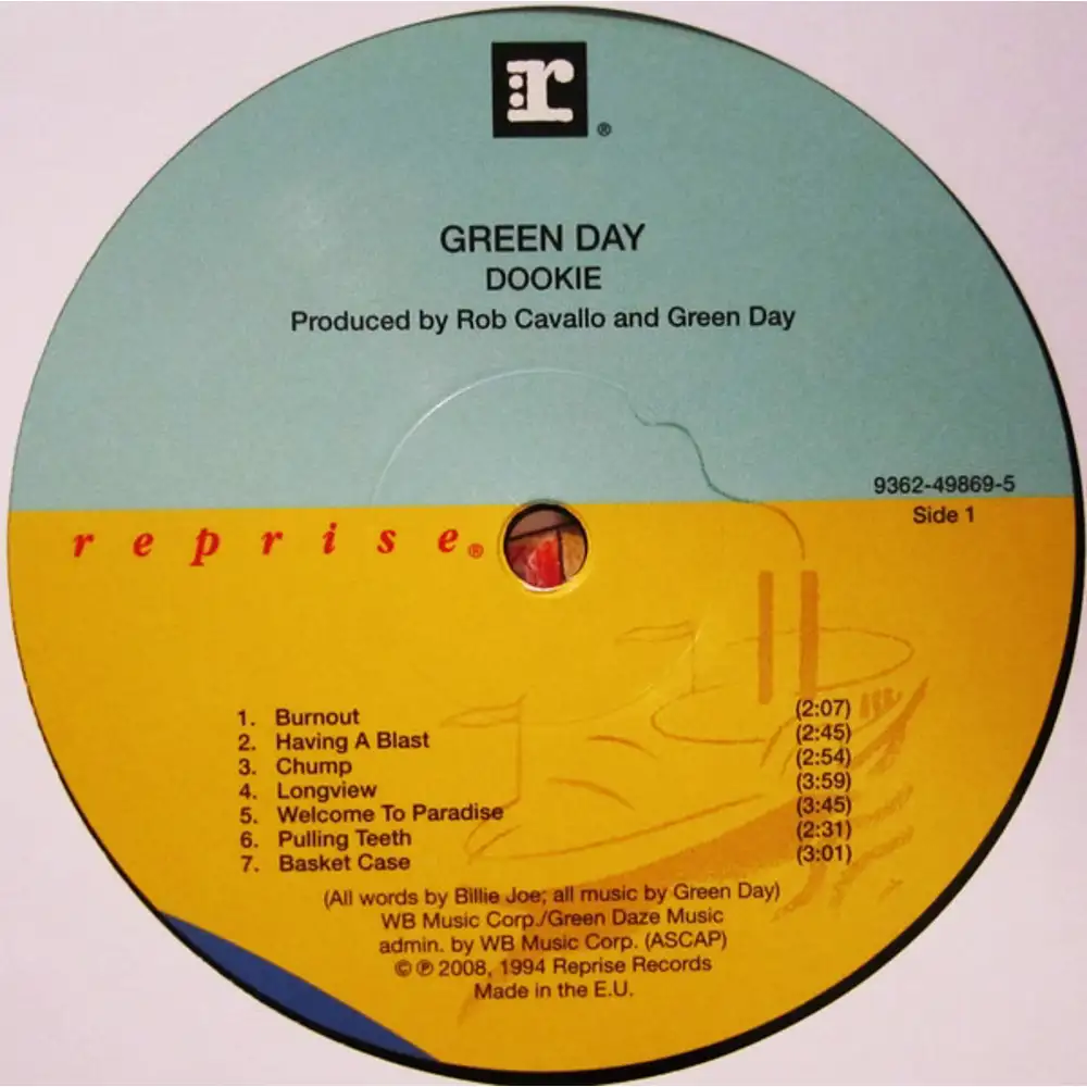green day - dookie (remastered 180 gr.) <br><small>[REPRISE /  WARNER]</small> Vinili - Vendita online Attrezzatura per Deejay Mixer  Cuffie Microfoni Consolle per DJ