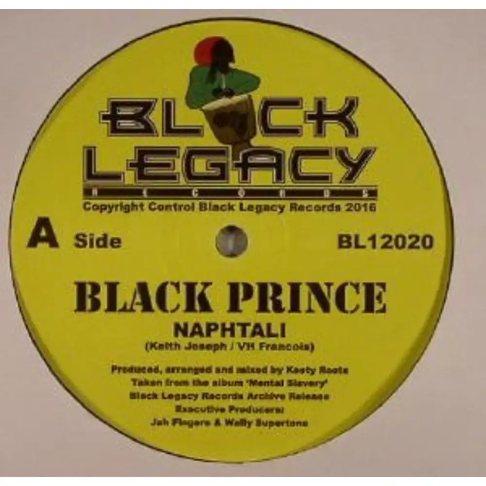 Naphtali Black Prince Hip Hop Reggae Alternative Disco Più