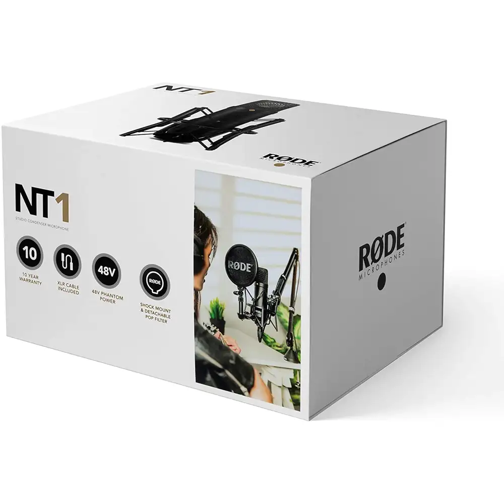 Rode NT1 KIT Complete Recording Microphone Kit with XLR Cable and Stand