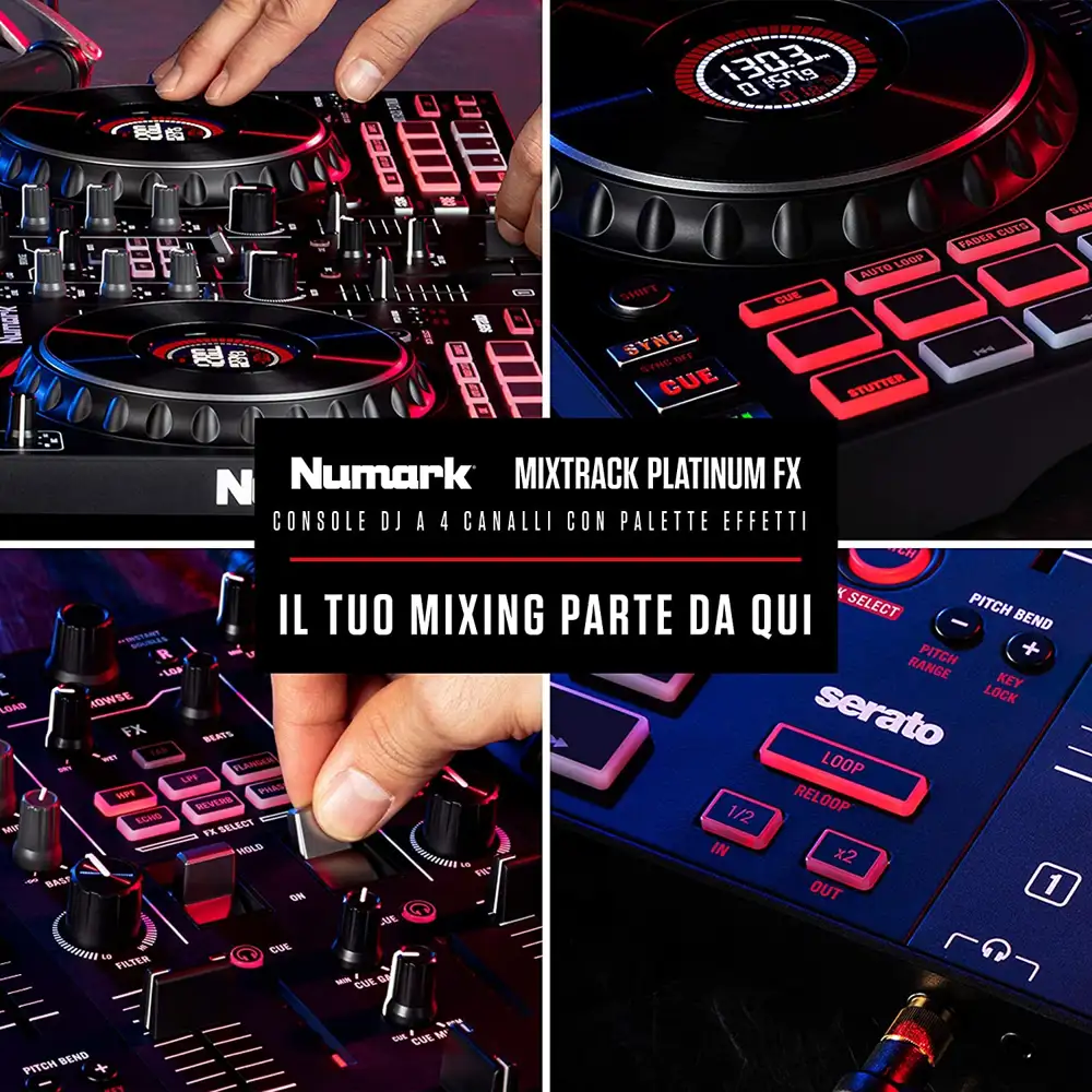 製品情報：Mixtrack Platinum：Numark