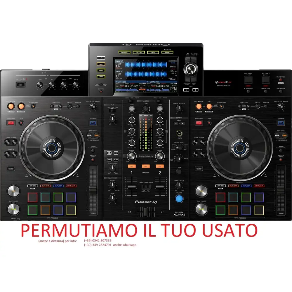 Cavo Alimentazione Per Sistema DJ Pioneer XDJ-RX | 1,8 Metri, Spina UK 3 Pin, IEC