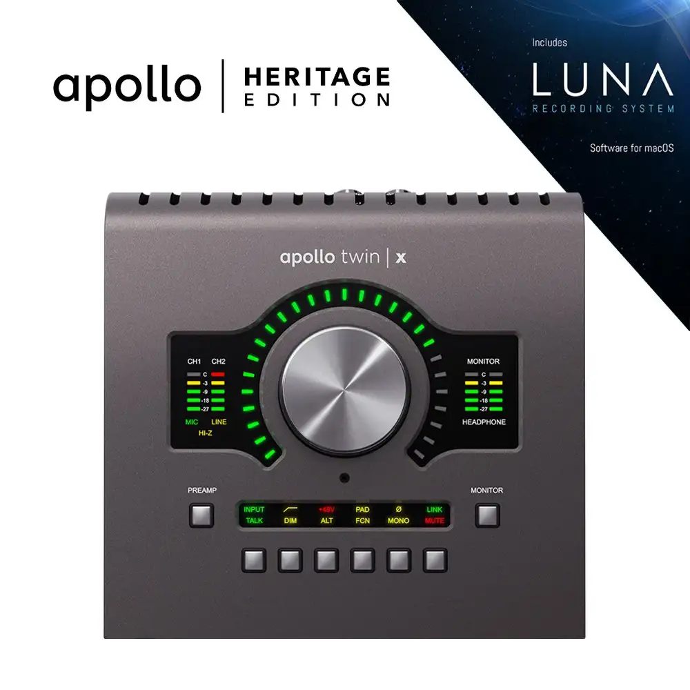 UNIVERSAL AUDIO APOLLO TWIN X QUAD (heritage edition) Schede audio