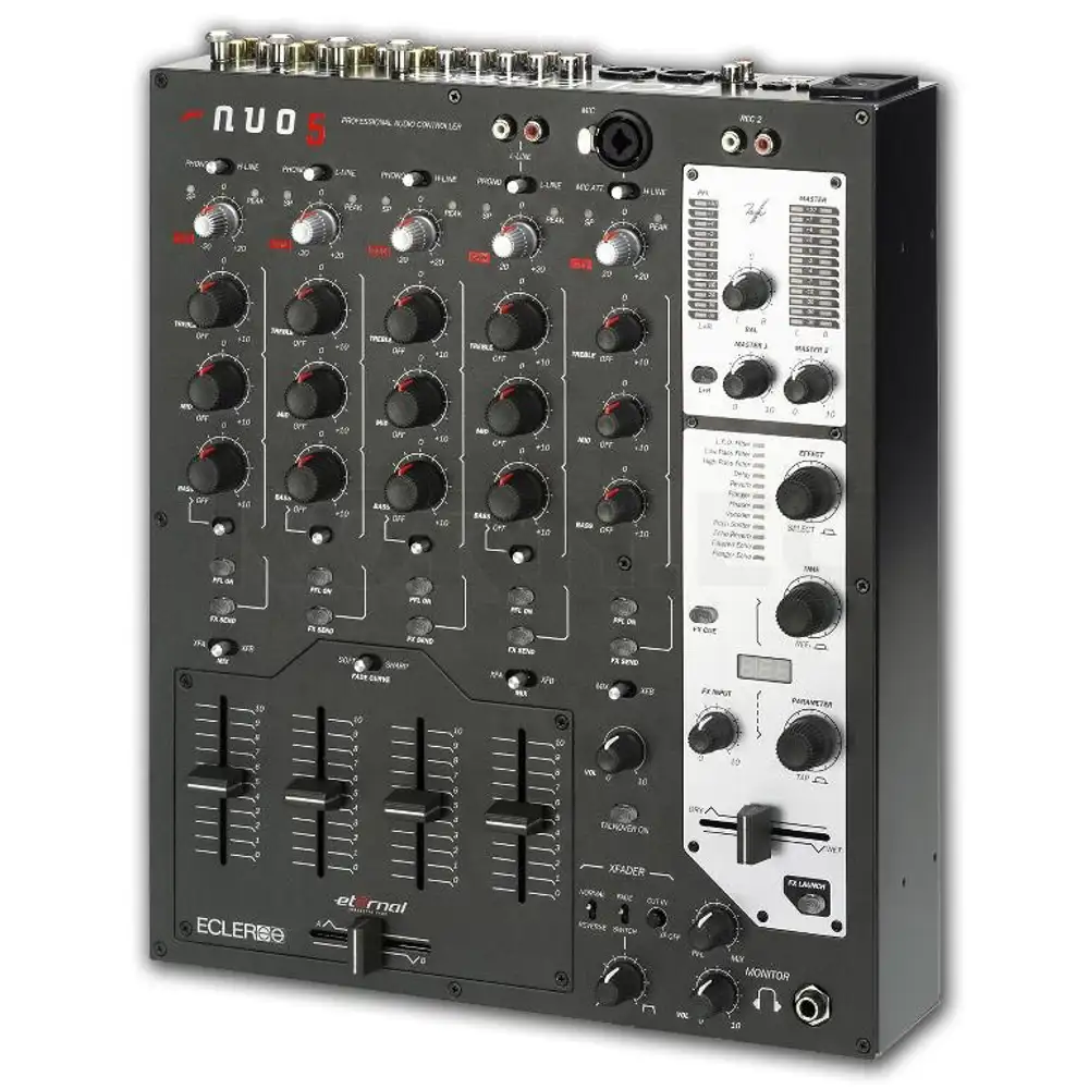 最終値下げ！　ECLER エクラー　nuo5 djミキサー　一部難あり ECLER NUO5 (usato) Mixer dj analogici - Vendita online