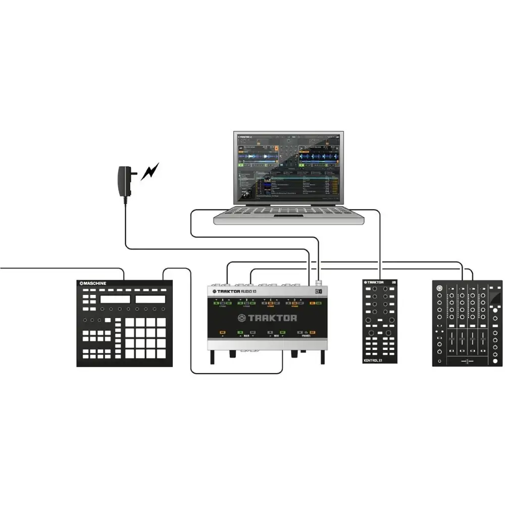 NATIVE INSTRUMENTS TRAKTOR AUDIO 10 (usato) Schede audio - Vendita
