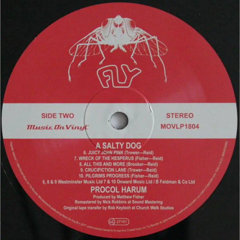 procol harum a salty dog br small MUSIC ON VINYL small