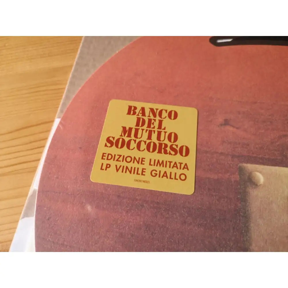 banco del mutuo soccorso - banco del mutuo soccorso (ed.limitata_vinile  giallo) <br><small>[RCA / SONY MUSIC]</small> Vinili - Vendita online  Attrezzatura per Deejay Mixer Cuffie Microfoni Consolle per DJ