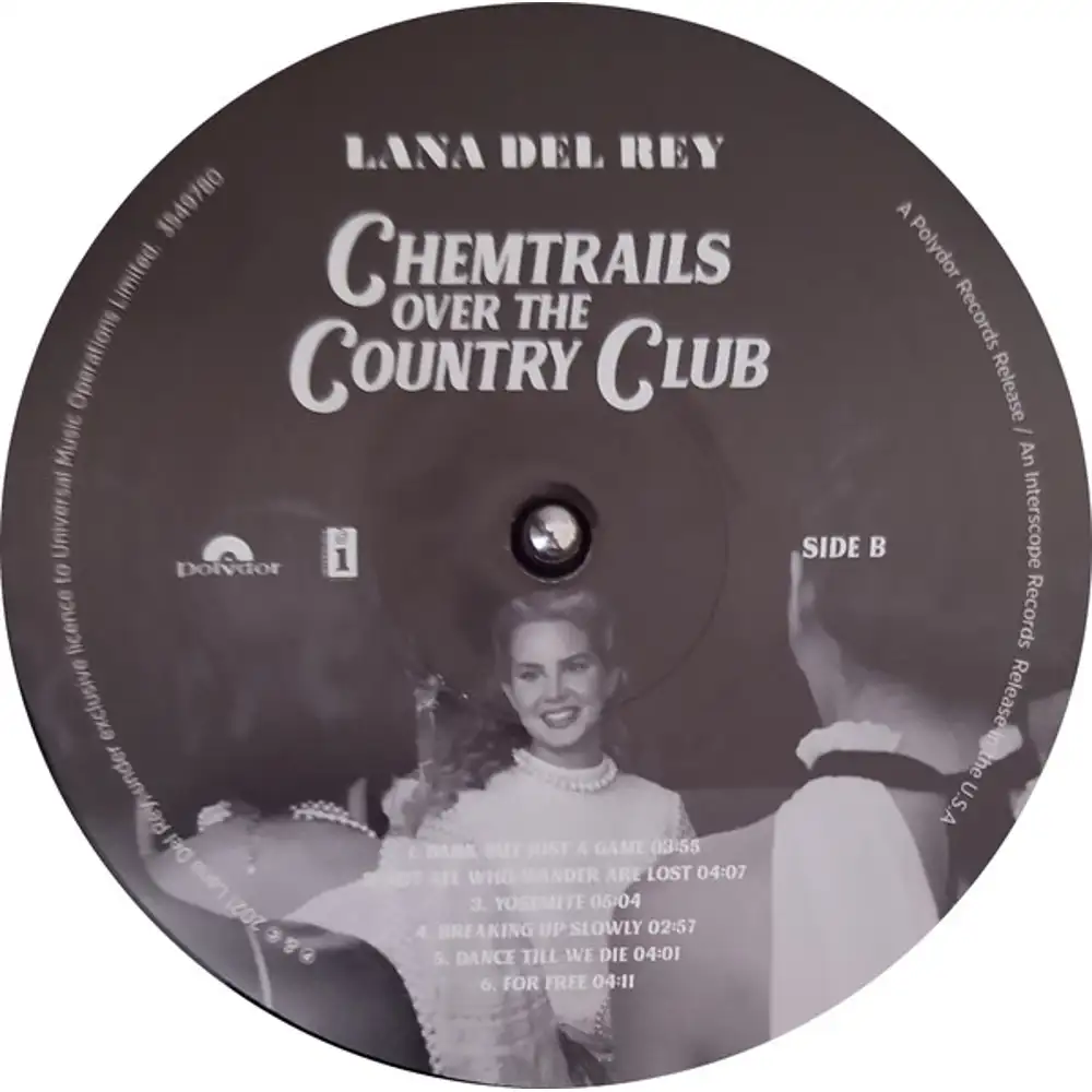 Chemtrails over the country club - Vinilo - Lana del Rey - Disco