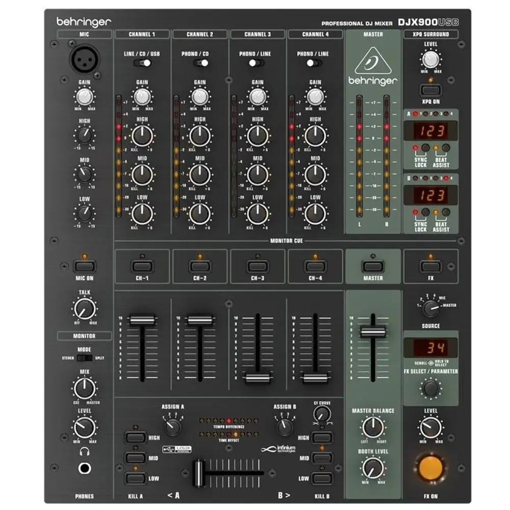 BEHRINGER DJX900USB (usato) mixer dj usb Disco Più