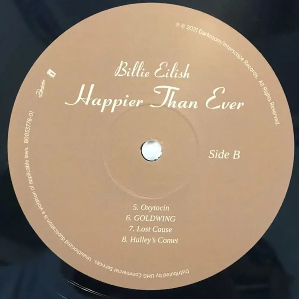 Happier Than Ever Exclusive Multicolor Vinyl