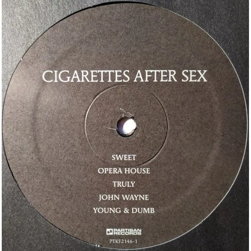 cigarettes after sex - cigarettes after sex <br><small>[PARTISAN  RECORDS]</small> Vinyl - Vendita online Attrezzatura per Deejay Mixer  Cuffie Microfoni Consolle per DJ