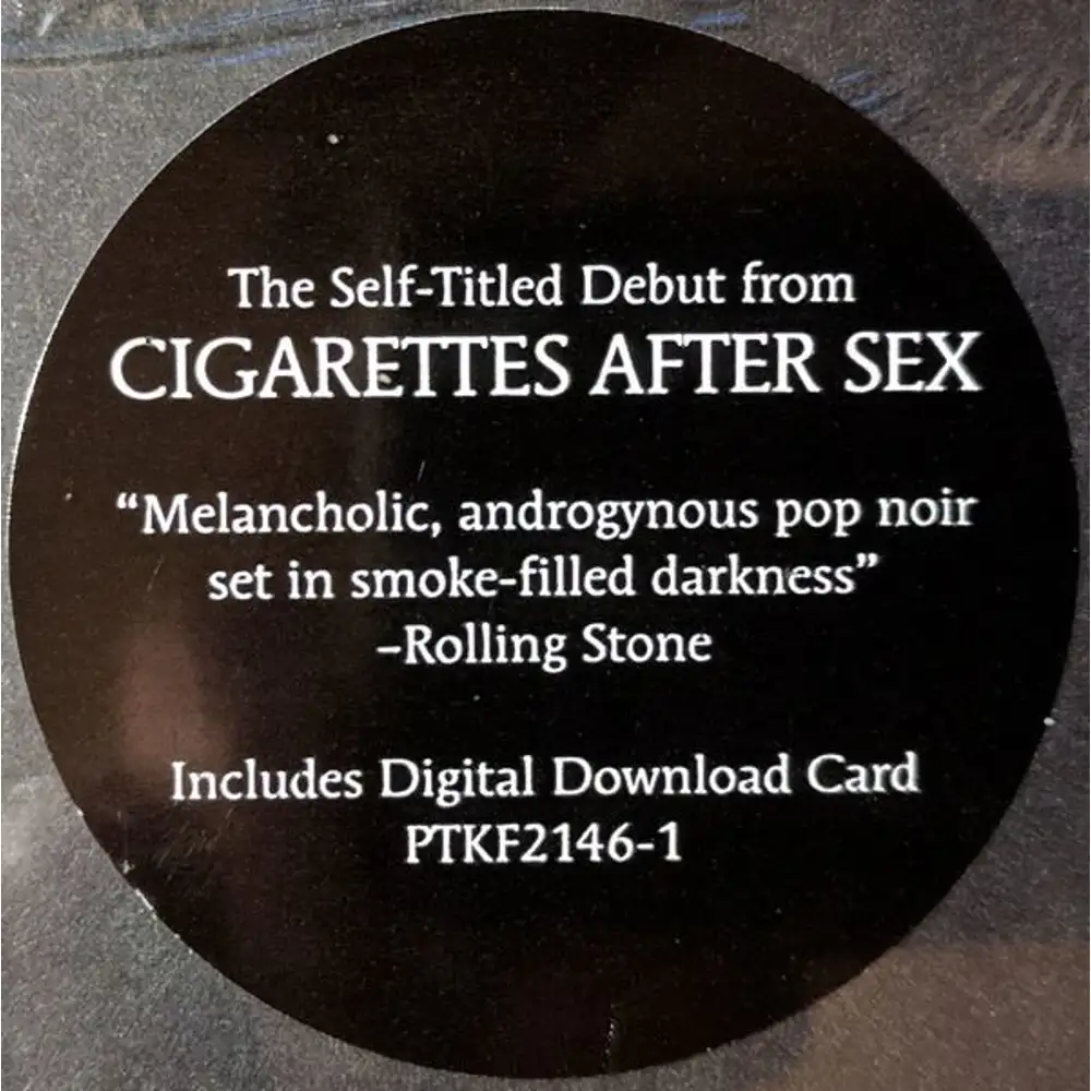 cigarettes after sex - cigarettes after sex <br><small>[PARTISAN  RECORDS]</small> Vinyl - Vendita online Attrezzatura per Deejay Mixer  Cuffie Microfoni Consolle per DJ