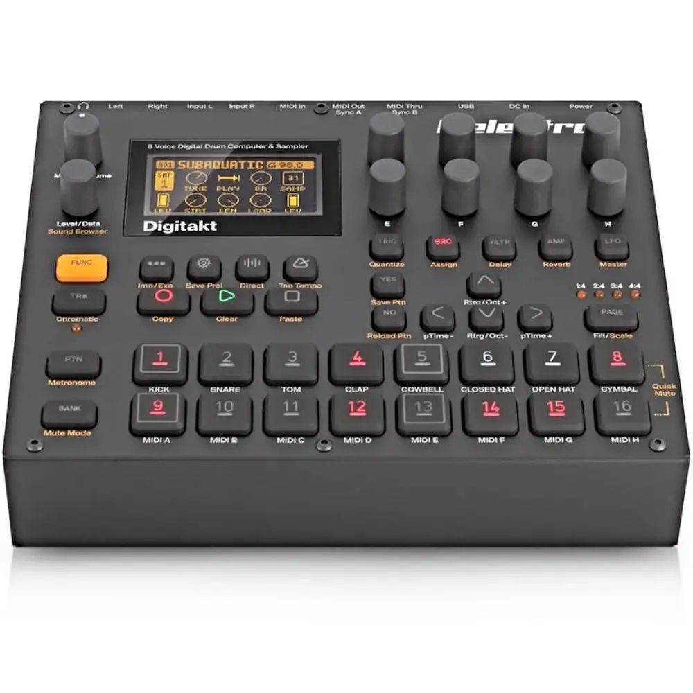 DIGITAKT Drum machines - Vendita online Attrezzatura per Deejay Mixer  Cuffie Microfoni Consolle per DJ