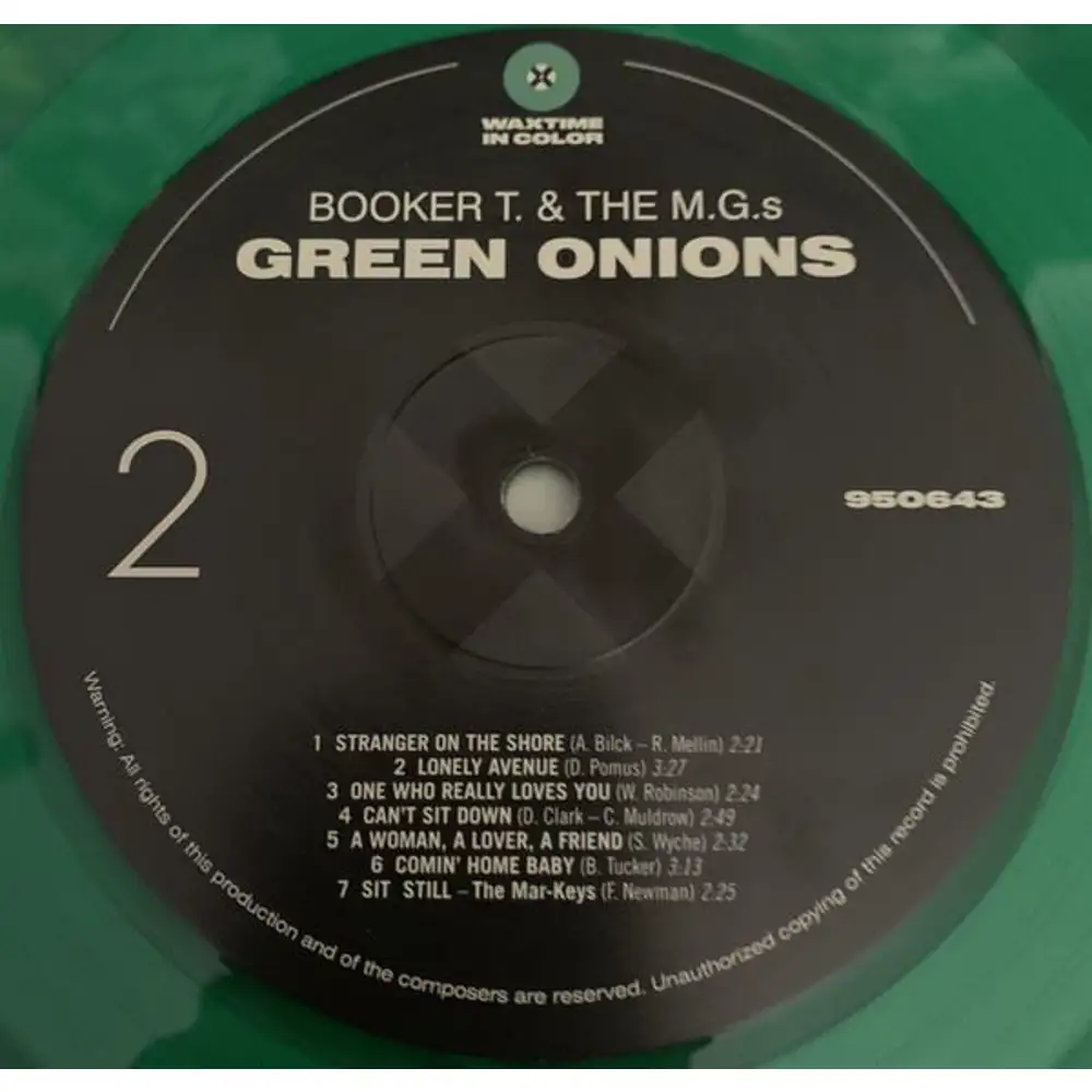 booker t & the mg's - green onions (180 gram colored vinyl) soul