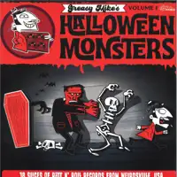 various-greasy-mike-s-halloween-monsters-lp