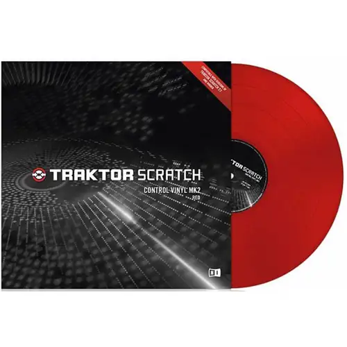 native-instruments-traktor-scratch-control-vinyl-mk2-red-usato