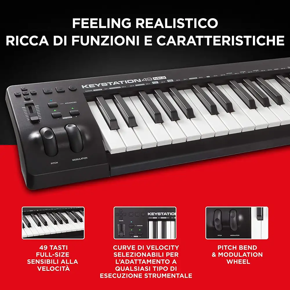 KEYSTATION 49 MK3 Controller con tastiera - Vendita online