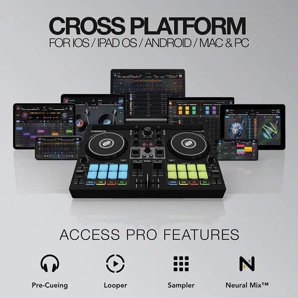 DJ機材 reloop BUDDY Reloop BUDDY 【動画レビューあり】Apple Music対応！djay専用DJ