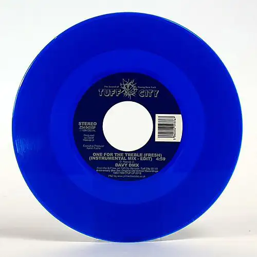 davy-dmx-one-for-the-treble-fresh-7-blue-vinyl
