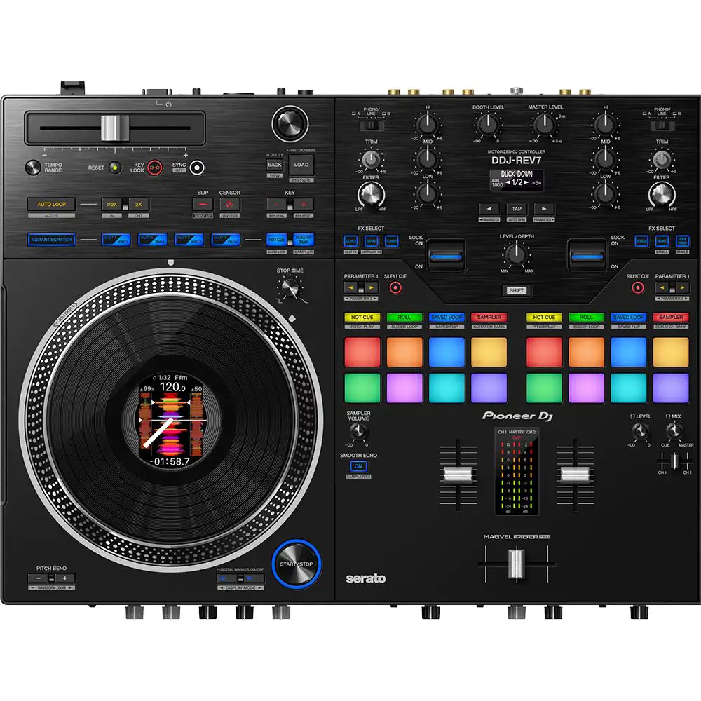 Pioneer DJ DDJ-REV7 DJコントローラー　美品 PIONEER DJ DDJ-REV7 DJ controller e consolle usb - Vendita online