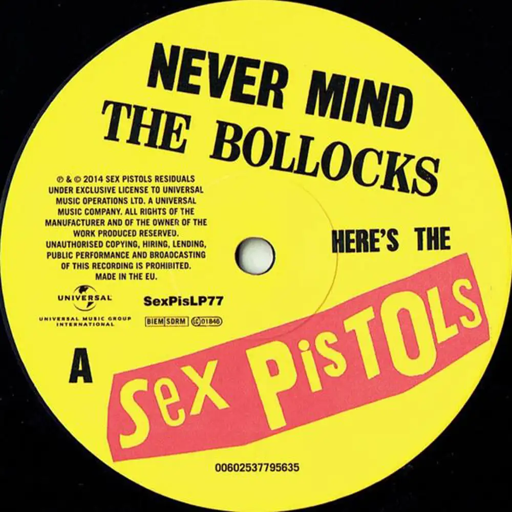 sex pistols - never mind the bollocks <br><small>[UMC / UNIVERSAL]</small>  Vinyl - Vendita online Attrezzatura per Deejay Mixer Cuffie Microfoni  Consolle per DJ